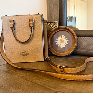 NWOT COACH North South Mini Tote